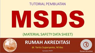 Tutorial Pembuatan MSDS Material Safety Data Sheet bahan B3 [upl. by Alisha]