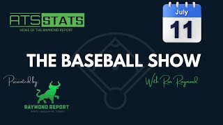 The Baseball Show with Ron Raymond  Free MLB Picks 71124 [upl. by Akcebar934]