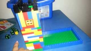 Lego Dice Tower Tutorial  instructions  DIY  How To [upl. by Molahs]