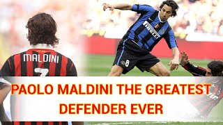 PAOLO MALDINI THE GREATEST DEFENDER EVER [upl. by Marcellina654]