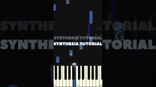 Ahsoka Main Theme  Watch PIANO COVER now music synthesia ahsokaseries [upl. by Hands]