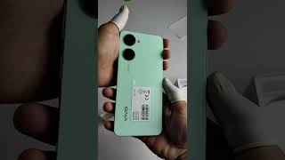 vivo y03 colo gem green unboxing [upl. by Treborsemaj]