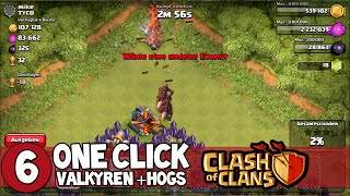 OneSHOT  quotValkyreHOGSquot  Clash of Clans DeutschGerman [upl. by Afatsuom]