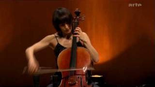 JS Bach  Suite n°5 for Cello Solo  Courante [upl. by Dnomyaw455]