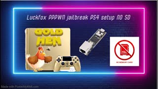 Luckfox pico RV1106 1103 Jailbreak PPPwn setup on PC No SD card required PS4 ver9 96 10 101 11 [upl. by Aruam281]