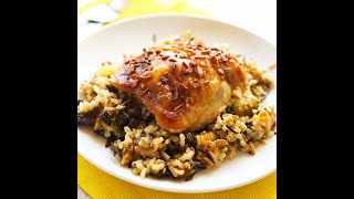 Oven Baked Chicken Rice Bake Recipe  A Classic Dish Great For the Whole Family by Pip and Ebby [upl. by Bela]