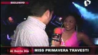 Conozca a la Miss Primavera Transexual 2011 [upl. by Eanahs]