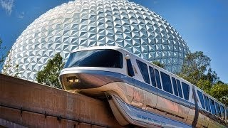 Walt Disney World Monorail to Epcot 2013 HD POV Ride through [upl. by Etteval]