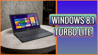 WINDOWS 81 TURBO LITE ATUALIZADA  LEVE PARA PC FRACO E NOTEBOOKS  2024 [upl. by Eniarral]