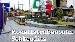 Modellstraßenbahnausstellung  105 Jahre Straßenbahn Schkeuditz Modellbahnwelt TV [upl. by Terag]