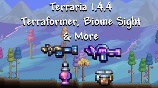 All Notable changes to the Clentaminator in Terraria 144  Terraformer New Solutions and More [upl. by Gainor]