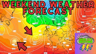 UK Weekend Weather Outlook Is High Pressure Going To Bring Settled Conditions [upl. by Ainnos]