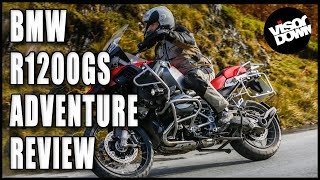 BMW R1200GS Adventure Motorcycle Review  Visordowncom [upl. by Allanson]