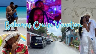 Cruise Ship Fun I Got a Crazy Tan Days in Bimini  Nassau  Carnival Cruise Vlog Pt 2 [upl. by Alaekim]