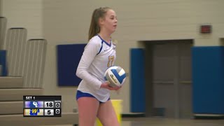 Girls High School Volleyball Hopkins vs Wayzata [upl. by Elysee]