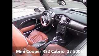 MINI Cooper Cabrio R52 Sidewalk Edition 2008  Автомаркет UNDA Лот 043 [upl. by Annaihs]