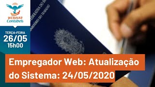 Atualização Empregador Web Prorrogação antecipação e exclusão de acordos [upl. by Elbon]