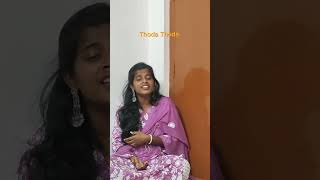 Thoda thoda Song Cover❤coverownvoicesingersingingtamilsongshortstrendingloveerinstalkies [upl. by Alexia]