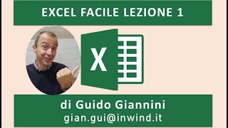 Excel Facile lezione 1 Formule base riferimenti relativi e assoluti  usare il  Colloquio lavoro [upl. by Audun80]