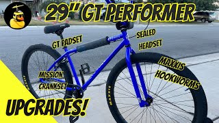 29quot GT Performer BMX Upgrades [upl. by Itnaihc]