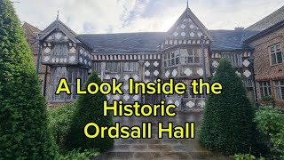 A Look Inside the Historic and Haunted Ordsall Hall Salford Manchester [upl. by Tik947]