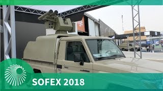 SOFEX 2018 Show debut vehicle mounted Twin JADARA Terminator [upl. by Isacco]