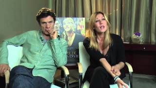 Marc Lavoine et Mathilde Seigner  Interview [upl. by Eanel]