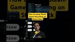 How to setup Steam Game Recording on Steam Deck [upl. by Bartram]