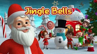 Kids Christmas SongsJingle bells with lyricsNursery Rhymes [upl. by Esilenna]