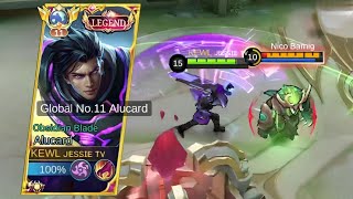 TOP ALUCARD 1 HIT BUILD🔥 [upl. by Hau]