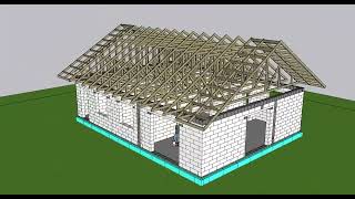 Dach Projekt domu 100m2 Rodzina na swoim [upl. by Eillime]