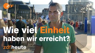 Zwischen Ausgrenzung und Gemeinschaft So steht es um die Deutsche Einheit  Am Puls [upl. by Ennaeilsel]