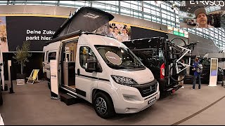 Etrusco CV 600 DB complete selection new model RV Camper Van Fiat Ducato walkaround  interior V1488 [upl. by Born887]