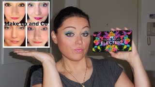 COLLABORATION 1  Tuto Maquillage avec lElectric Palette Avec Tiphaine  MakeUp and Co [upl. by Urbain891]