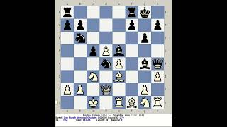 Postny Evgeny vs Greenfeld Alon  Dov Porath Memorial Chess 2000 Givataim Israel [upl. by Glory]