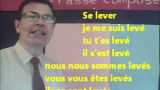 Conjugaison au passé composé de 40 verbes  auxiliaire  participe passé [upl. by Lauhsoj]