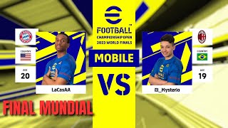 BRASIL CAMPEÃO MUNDIAL DE EFOOTBALL MOBILE [upl. by Cosimo]