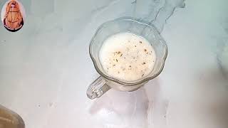 Tender Coconut Shake Recipe  King Coconut Milkshake Recipe [upl. by Dnilazor]