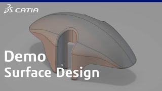 CATIA 3DEXPERIENCE  Advanced Surface Design [upl. by Burnight243]