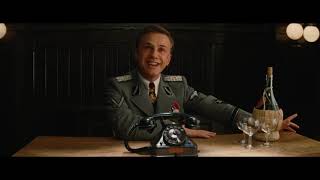 Inglourious Basterds  2009 Colonel Hans Landa meets Aldo the Apache [upl. by Introc]