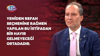 Yeniden Refah seçmenine rağmen yapılan bu istifadan bir hayır gelmeyeceği ortadadır [upl. by Rehpotsrhc]