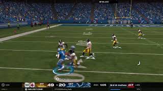 Steelers vs Lions [upl. by Hcardahs83]