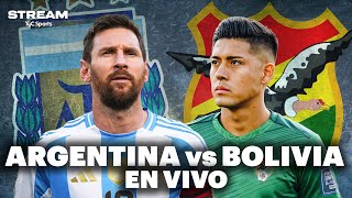 EN VIVO 🔴 ARGENTINA vs BOLIVIA  Eliminatorias Sudamericanas  Vivilo en TyC Sports [upl. by Acinyt]