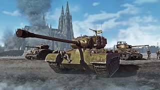 Pershing Tanks Slow amp Powerful [upl. by Samoht]