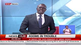 Koome in trouble KTN News open letter to IG Koome [upl. by Vinaya707]