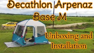 Decathlon Quechua Arpenaz Base M Unboxing and Installation Philippines [upl. by Loella]