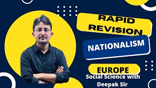 Rapid Revision  10th  History Ch1  Nationalism in Europe socialscience boardexam [upl. by Barayon620]