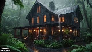 Beautiful Nature Rain Video Raining and Thunder Sounds Relaxing Calm Peaceful [upl. by Anavlys]