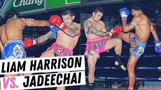 TKO  Liam Harrison Vs Jadeechai Sor Khamsing  Full Fight  Muay Thai  Lumpinee Stadium [upl. by Marcello103]