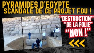 En EGYPTE RENOVATION SCANDALE dune PYRAMIDE [upl. by Silverman]